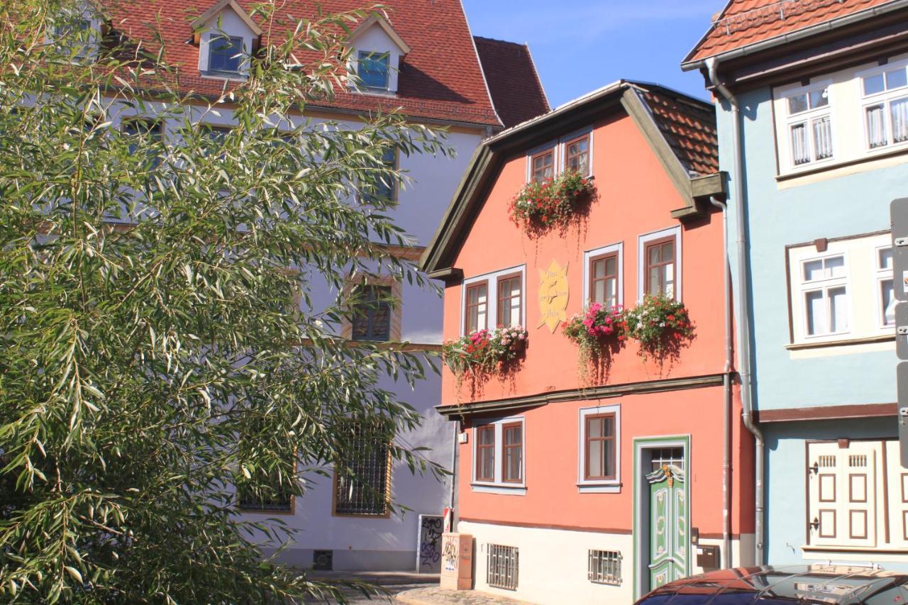 Апартаменты Haus Zum Kleinen Helm Эрфурт Экстерьер фото
