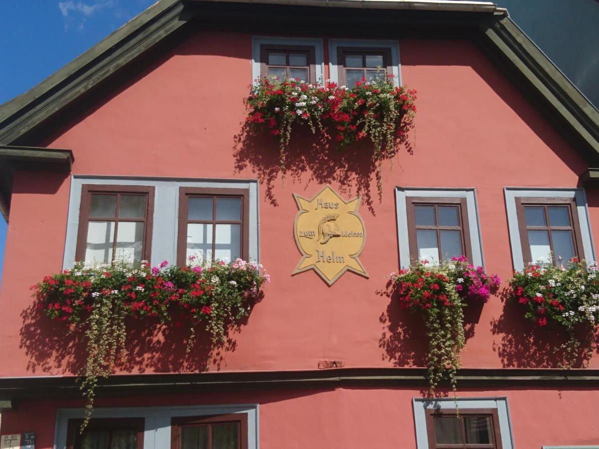 Апартаменты Haus Zum Kleinen Helm Эрфурт Экстерьер фото